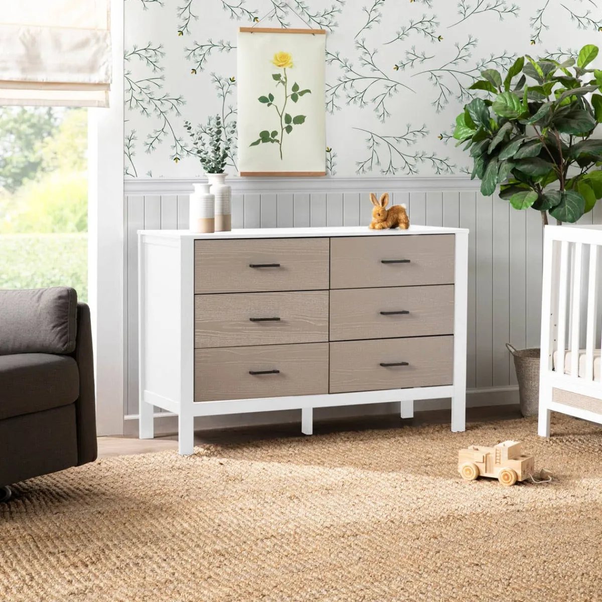 Dressers-DaVinci Radley 6 Drawer Dresser