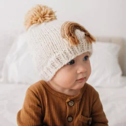 Winter Hats-Huggalugs Rainbow Knit Hat