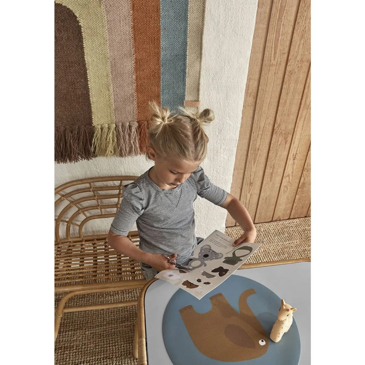 Tables + Chairs-OYOY Rainbow Mini Bench