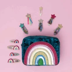 Hair Accessories-Mimi & Lula Rainbow Mini Clic Clacs