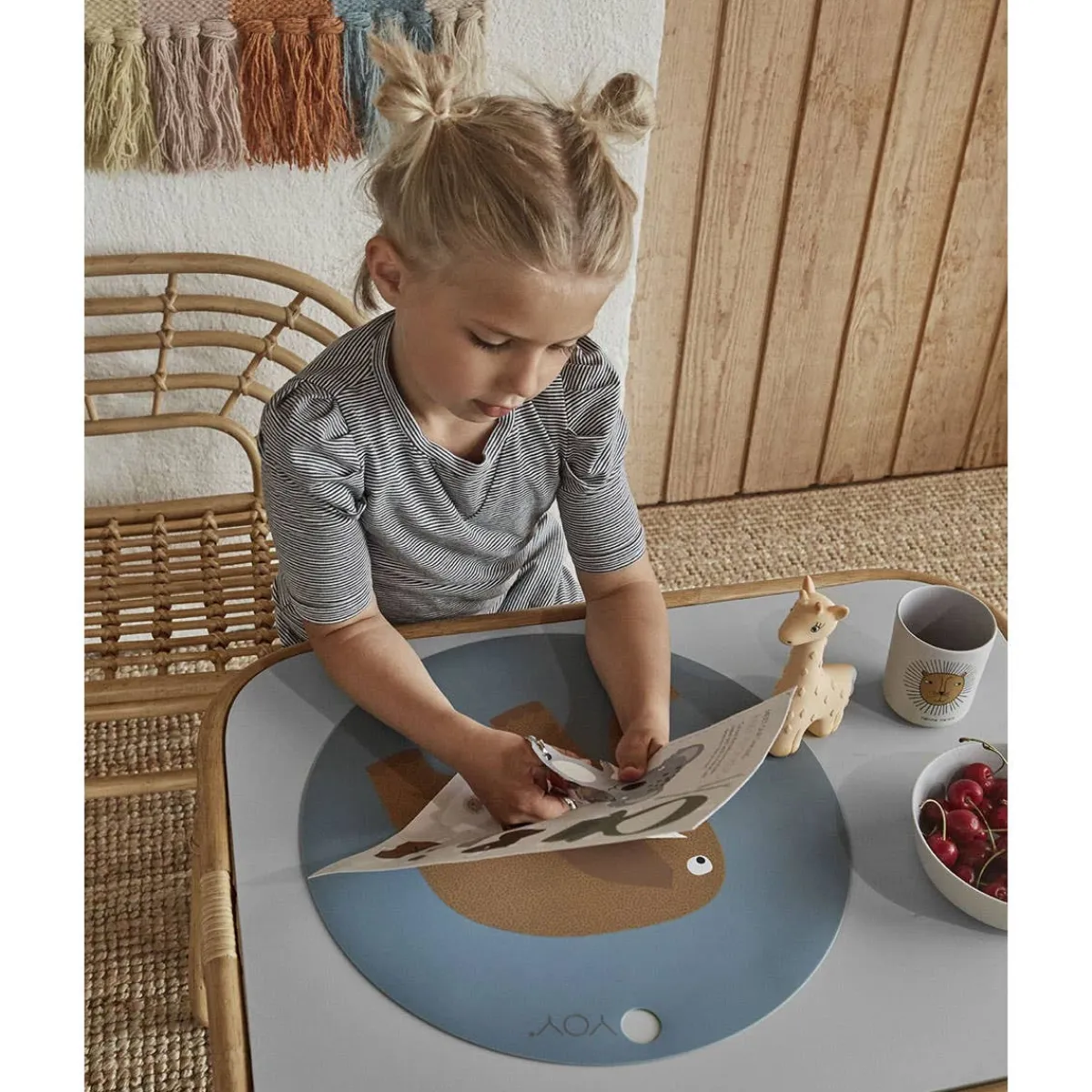 Tables + Chairs-OYOY Rainbow Mini Table
