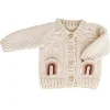 Winter Coats|Sweaters + Jackets-Huggalugs Rainbow Pocket Cardigan