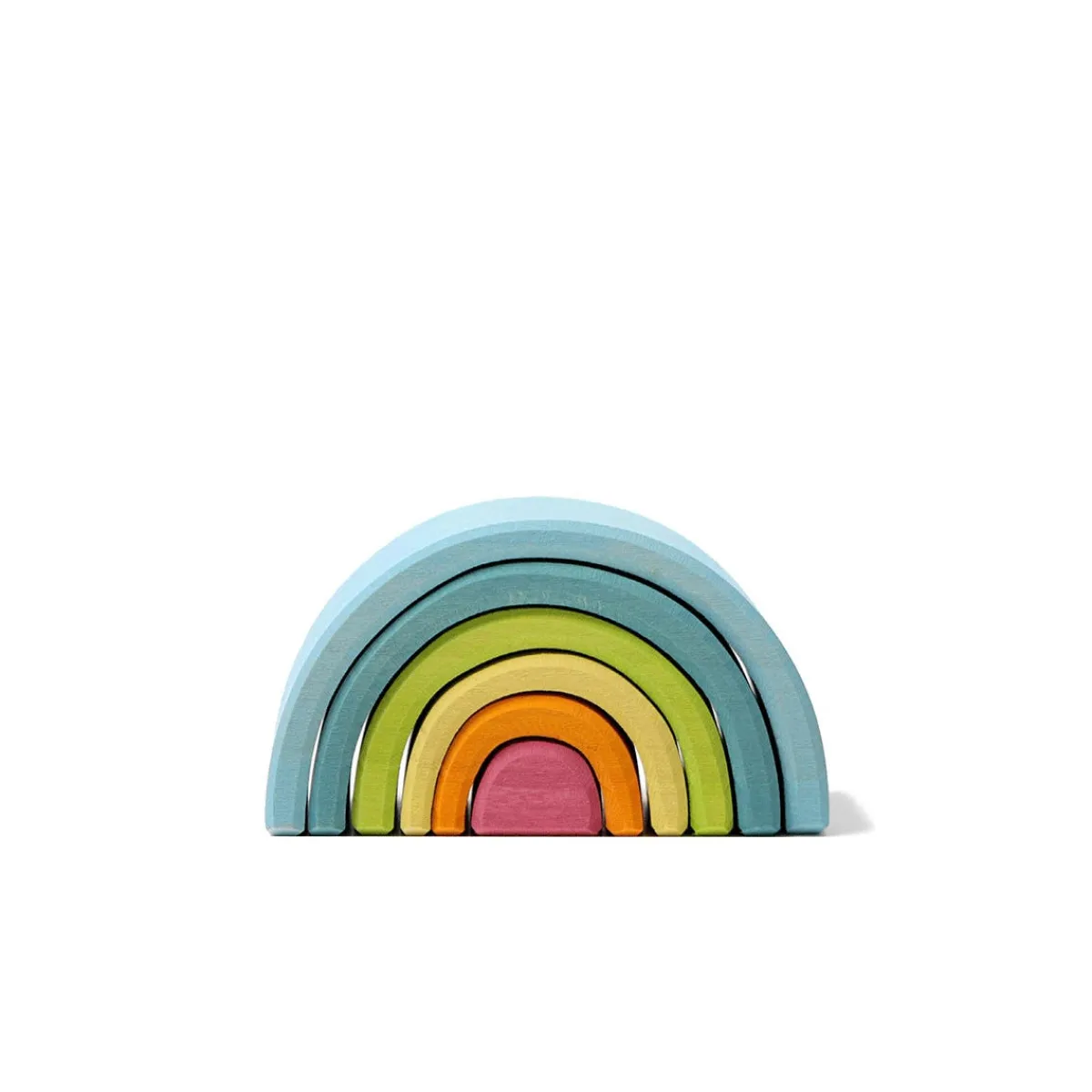 Wooden Toys-Grimm's Rainbow (Small) Pastel