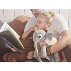 Play + Learn Toys-OYOY Ramboline Stuffed Elephant