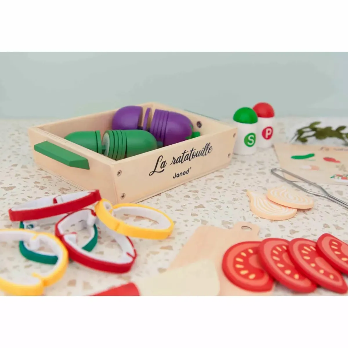 Pretend Play|Wooden Toys-Janod Ratatouille Set