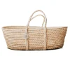 Cradles|Bassinets-MustBeBaby Rattan Basket