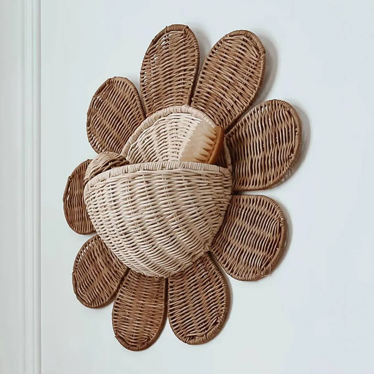 Storage|Wall Decor-Olli Ella Rattan Daisy Wall Basket