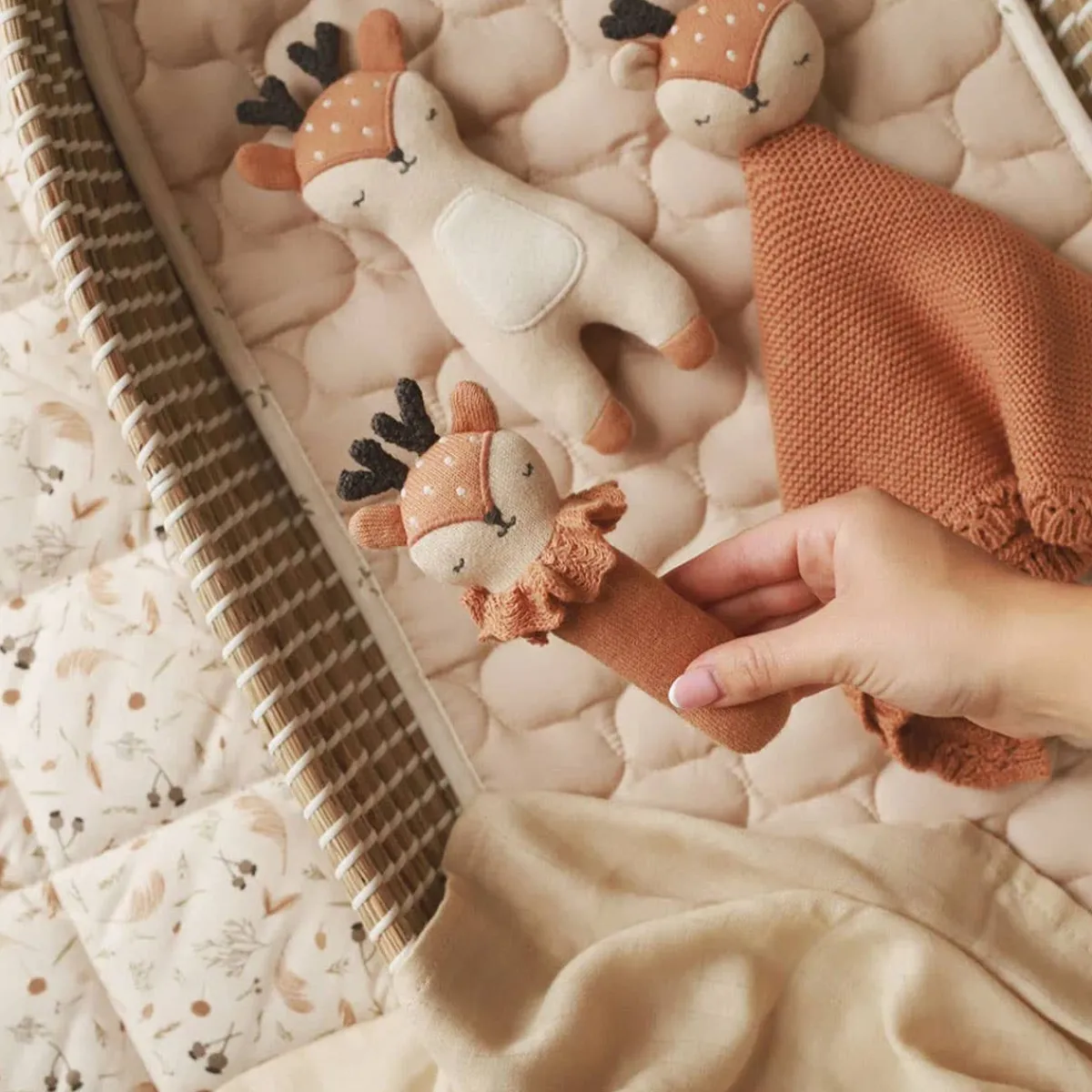 Plush Rattles + Teethers|Rattles-Avery Row Rattle