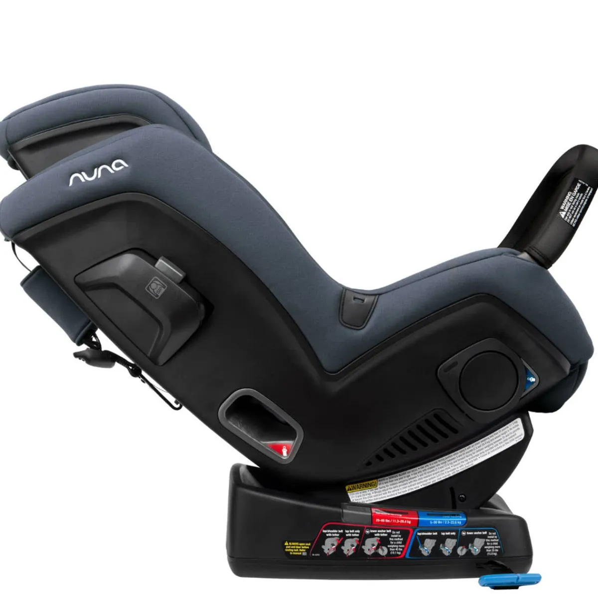 Car Seat Bases|Convertible Car Seats-Nuna RAVA Convertible Car Seat - Lake