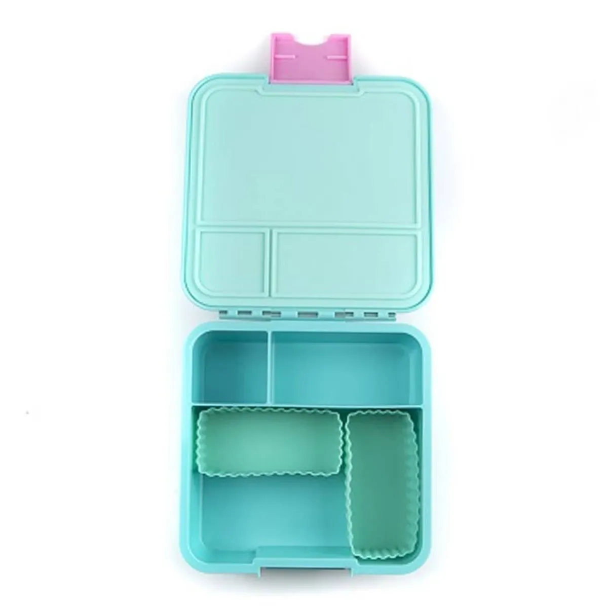 Kids Bento Boxes|Feeding Sets-MontiiCo Rectangle Bento Cups (2 Pack)
