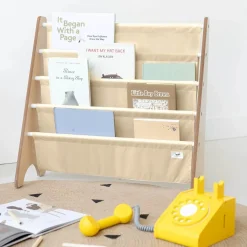 Storage|Bookshelves-3 Sprouts Recycled Fabric Book Rack
