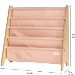 Storage|Bookshelves-3 Sprouts Recycled Fabric Book Rack