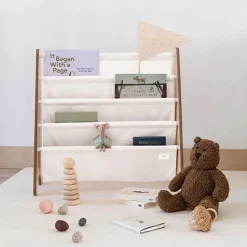 Storage|Bookshelves-3 Sprouts Recycled Fabric Book Rack
