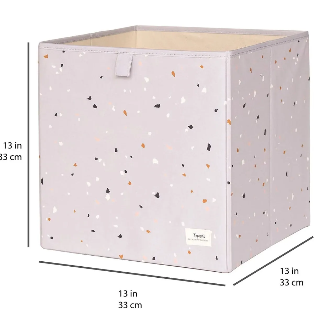 Storage|Toy Boxes-3 Sprouts Recycled Fabric Storage Box