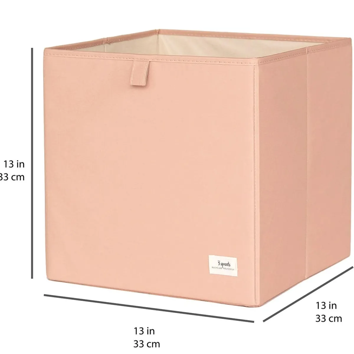 Storage|Toy Boxes-3 Sprouts Recycled Fabric Storage Box