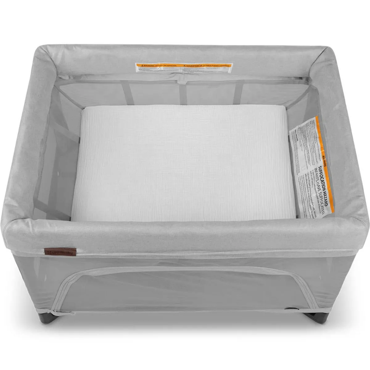 Travel Crib Sheets|Playards-UPPAbaby Remi Organic Cotton Bassinet Cover (2 Pack)