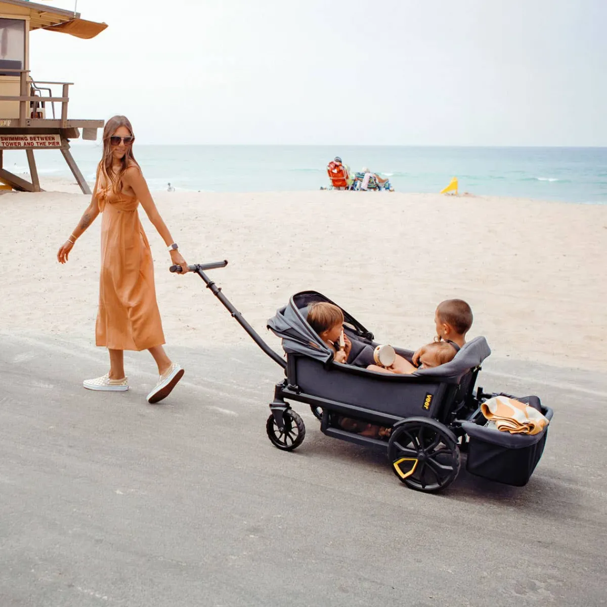 Stroller Accessories-Veer Retractable Canopy XL