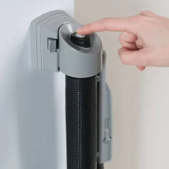 Baby Gates + Babyproofing-KidCo Retractable Safeway Gate - Black