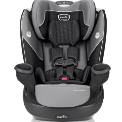 Car Seat Bases|All-In-One Car Seats-Evenflo Revolve360 All-in-One Convertible Car Seat Amherst Grey
