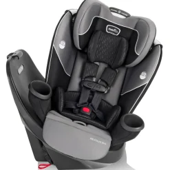 Car Seat Bases|All-In-One Car Seats-Evenflo Revolve360 All-in-One Convertible Car Seat Amherst Grey