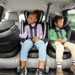 Car Seat Bases|Convertible Car Seats-Evenflo Revolve360 Slim 2-in-1 Rotational Car Seat Canton