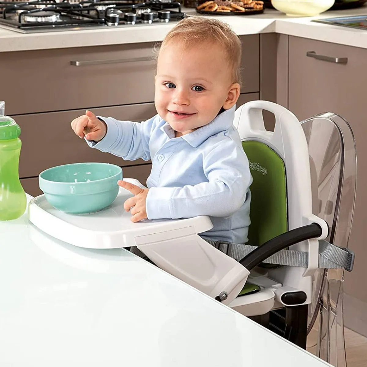High Chairs & Boosters|Highchairs + Boosters-Peg Perego Rialto Folding Booster Chair