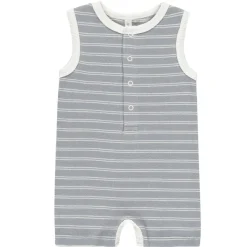 Rompers-Quincy Mae Ribbed Henley Romper
