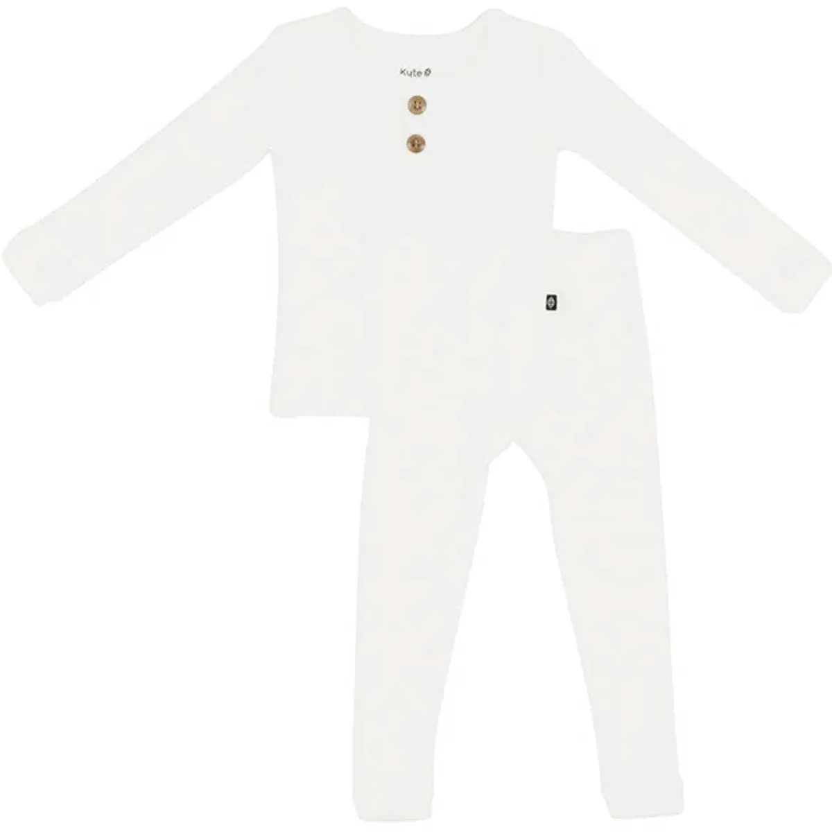 Pajamas-Kyte Baby Ribbed Henley Set