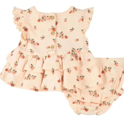 Skirts|Dresses-Firsts by Petit Lem Ribbed Outfit 2 Piece Set
