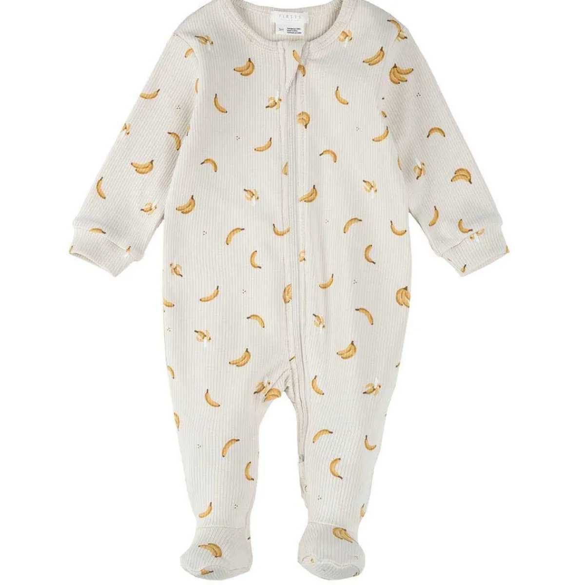 Onesies|Sleepers-Firsts by Petit Lem Ribbed Sleeper