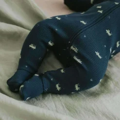 Onesies|Sleepers-Firsts by Petit Lem Ribbed Sleeper