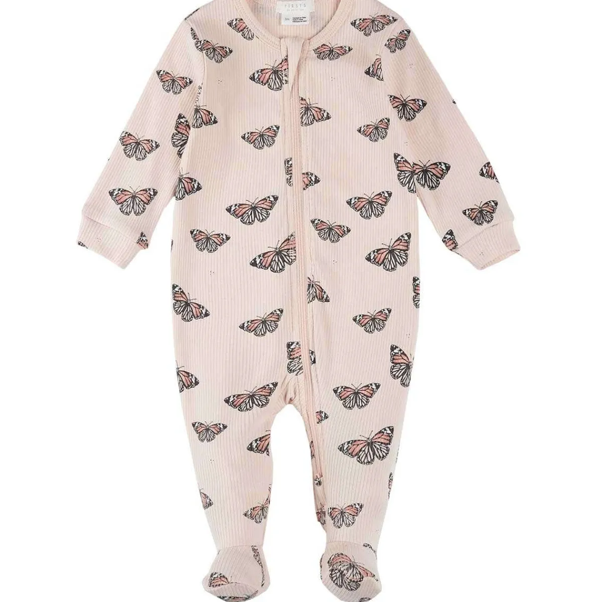 Onesies|Sleepers-Firsts by Petit Lem Ribbed Sleeper