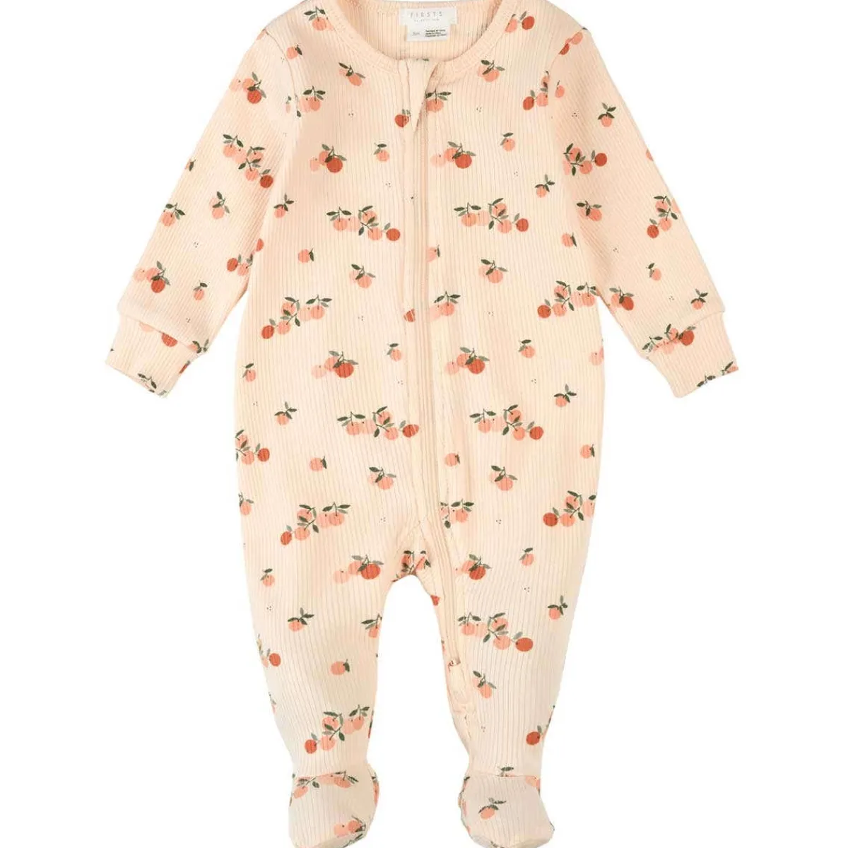 Onesies|Sleepers-Firsts by Petit Lem Ribbed Sleeper