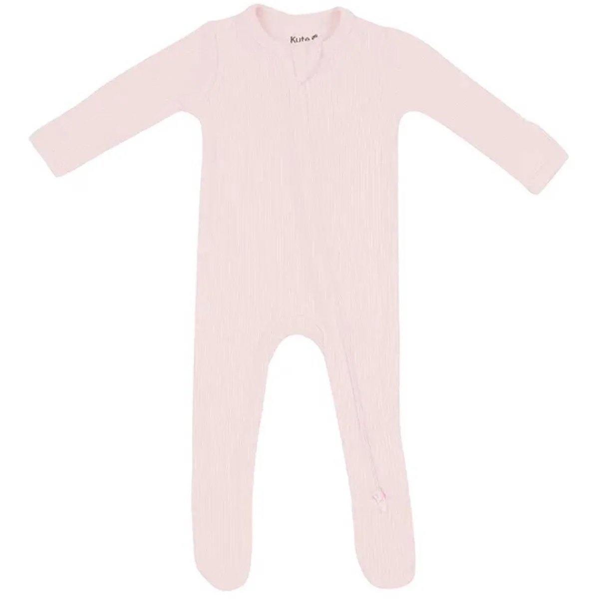 Onesies|Sleepers-Kyte Baby Ribbed Zippered Footie