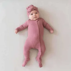 Onesies|Sleepers-Kyte Baby Ribbed Zippered Footie
