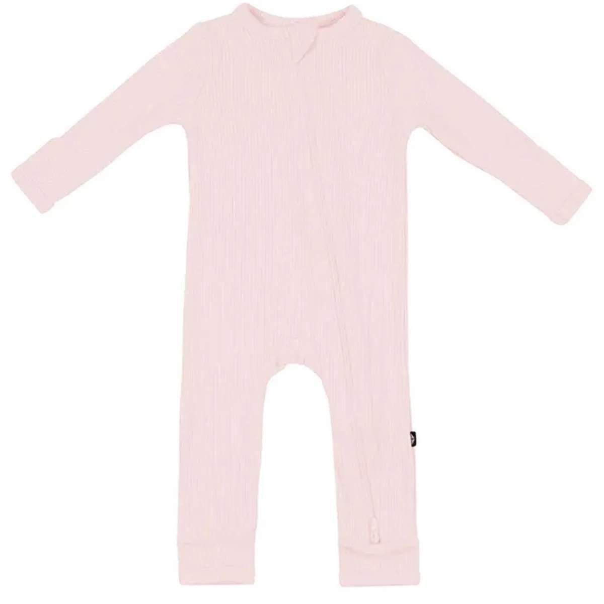 Rompers-Kyte Baby Ribbed Zippered Romper
