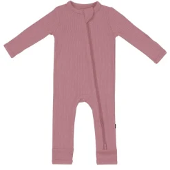 Rompers-Kyte Baby Ribbed Zippered Romper