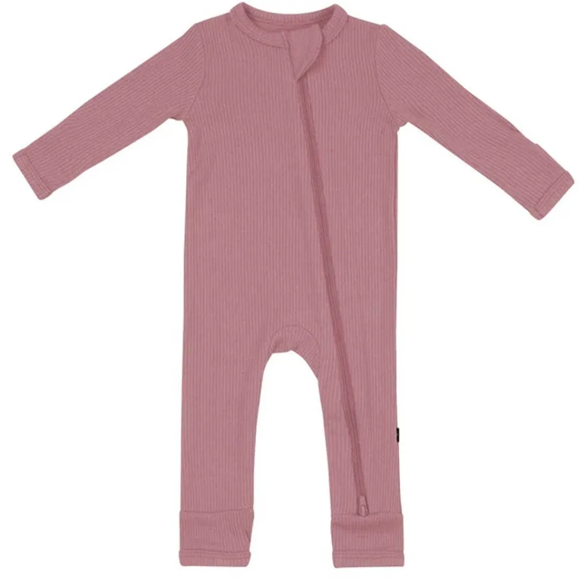 Rompers-Kyte Baby Ribbed Zippered Romper