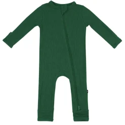 Rompers-Kyte Baby Ribbed Zippered Romper