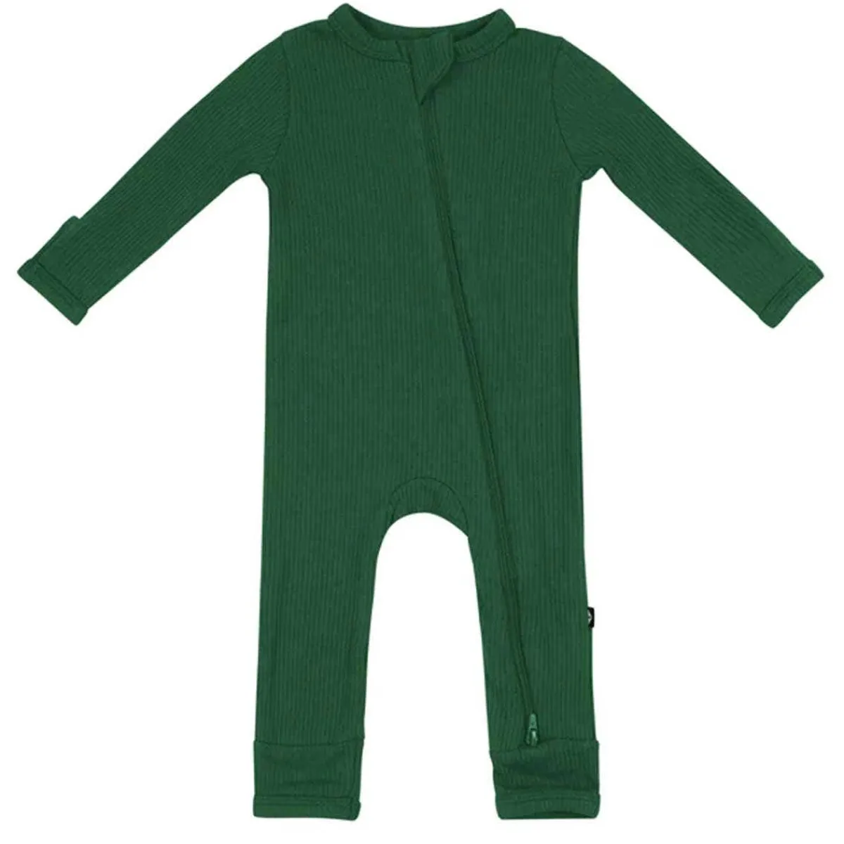 Rompers-Kyte Baby Ribbed Zippered Romper