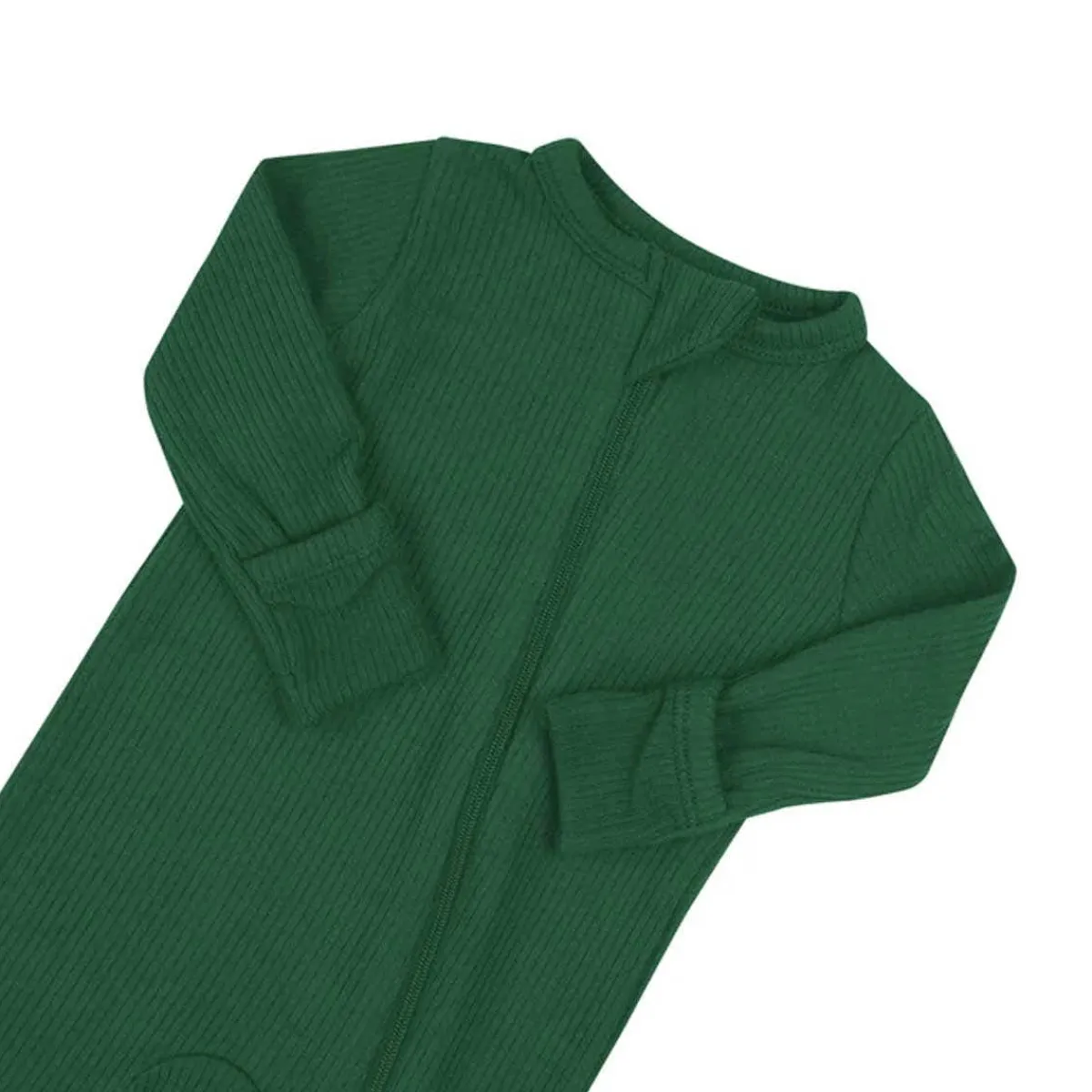 Rompers-Kyte Baby Ribbed Zippered Romper
