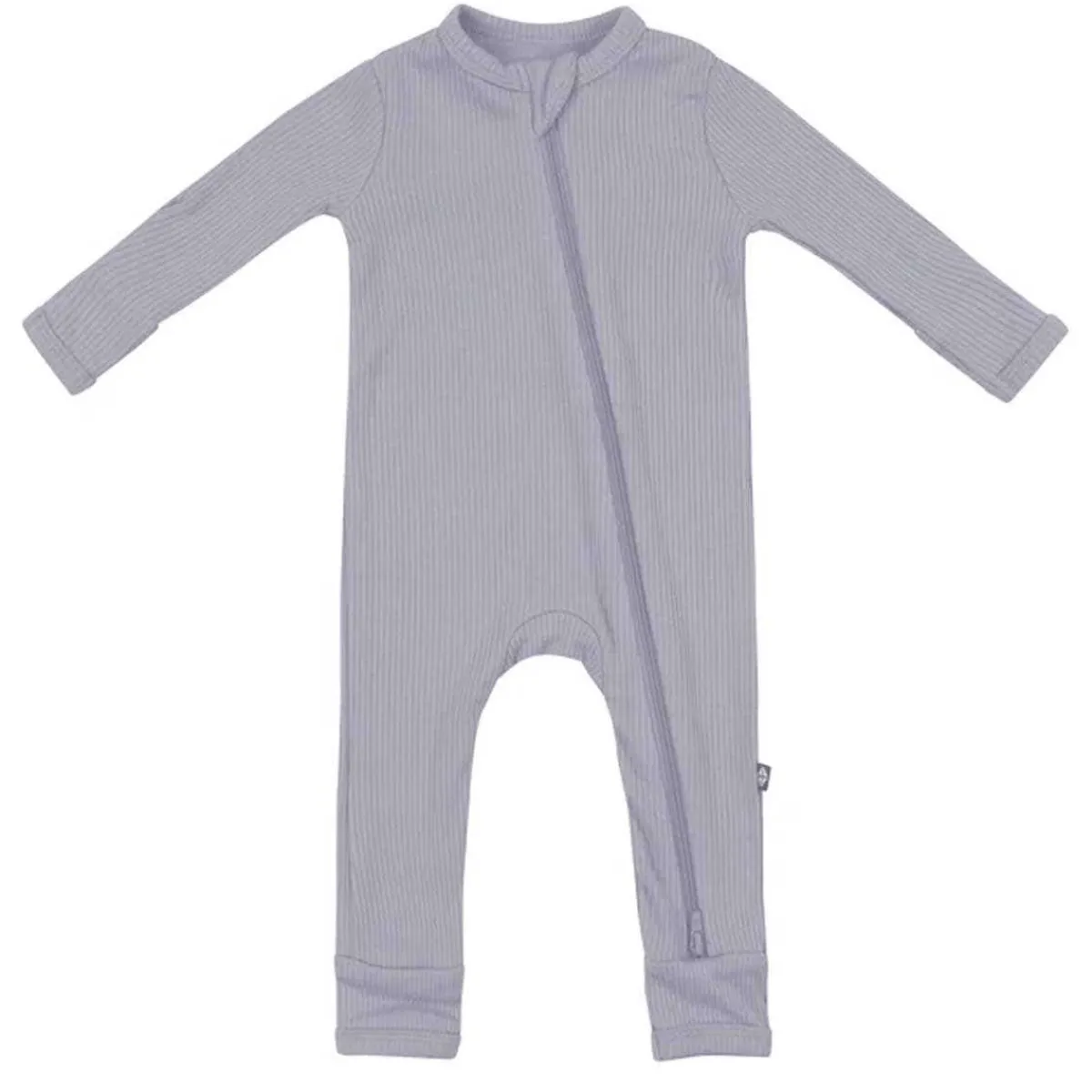 Rompers-Kyte Baby Ribbed Zippered Romper