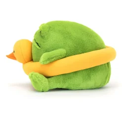 Plush Animals-Jellycat Ricky Rain Frog Rubber Ring