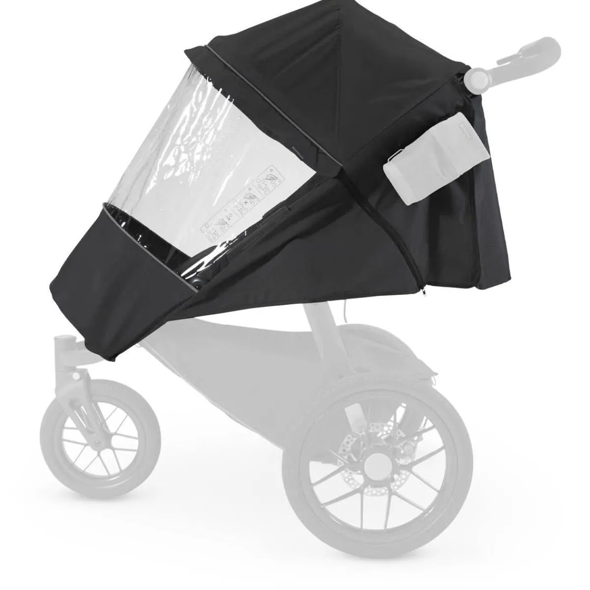 Stroller Accessories-UPPAbaby Ridge Performance Rain Shield