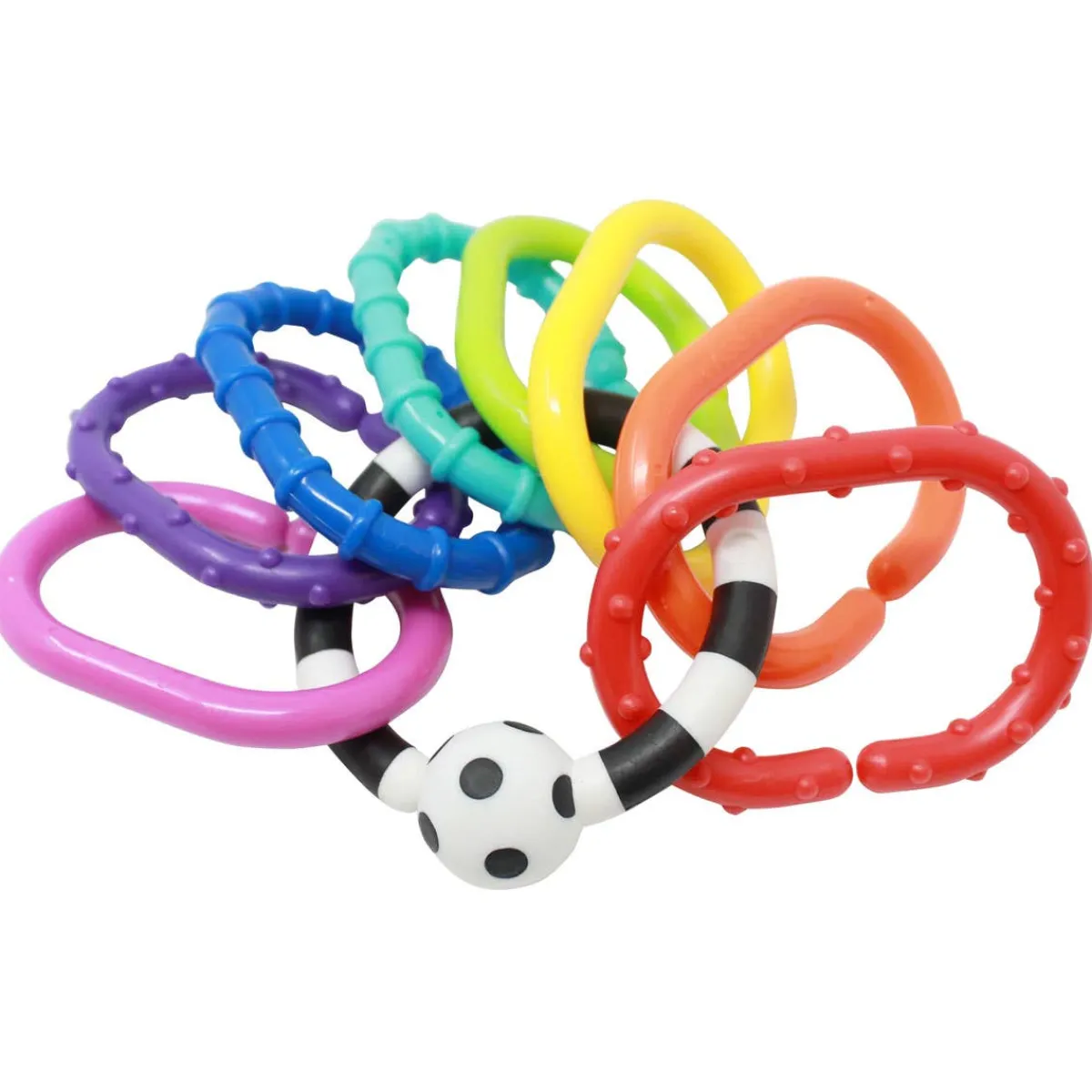 Play + Learn Toys|Grasping Toys-Sassy Ring O' Links