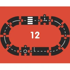 Cars + Trucks-waytoplay Ringroad (12 Piece)