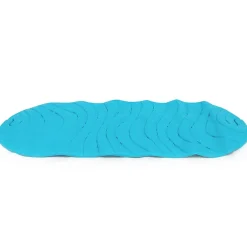 Non-Slip Bath Mats-Boon Inc. Ripple Bath Mat Blue