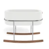 Cradles|Bassinets-Monte Design Rockwell Bassinet (Micro Suede)