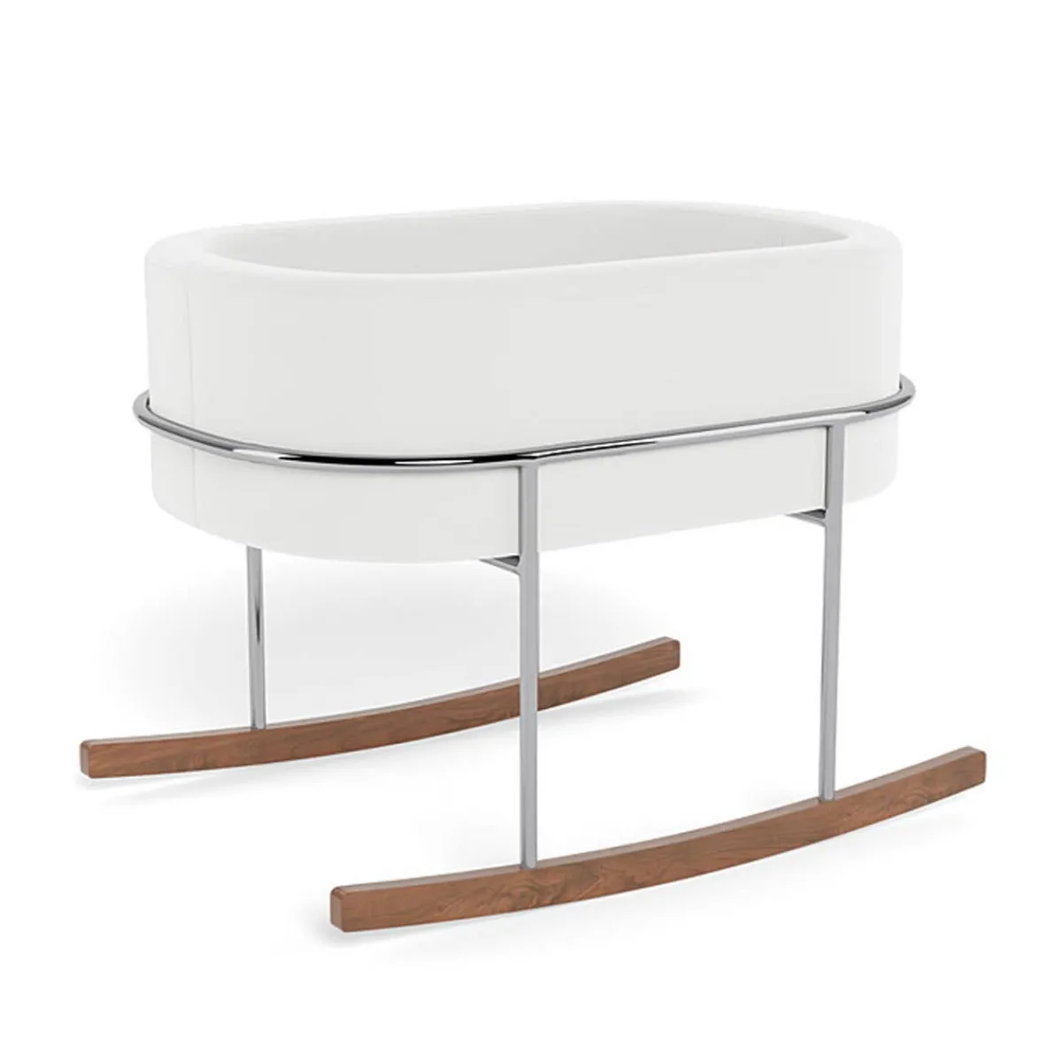 Cradles|Bassinets-Monte Design Rockwell Bassinet (Micro Suede)