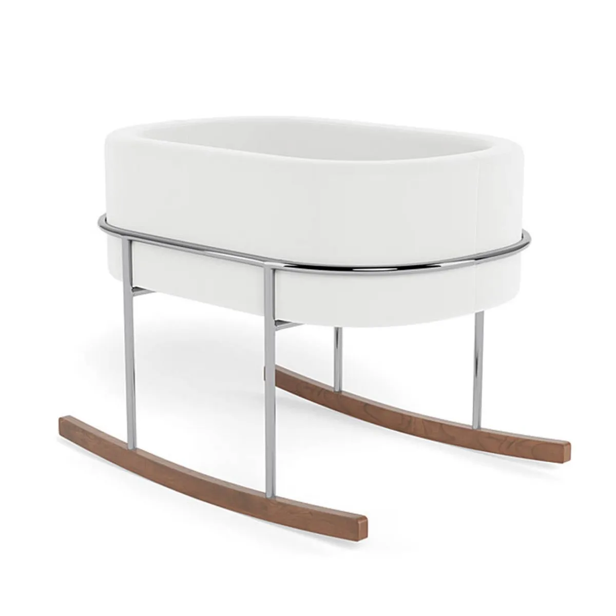 Cradles|Bassinets-Monte Design Rockwell Bassinet (Micro Suede)